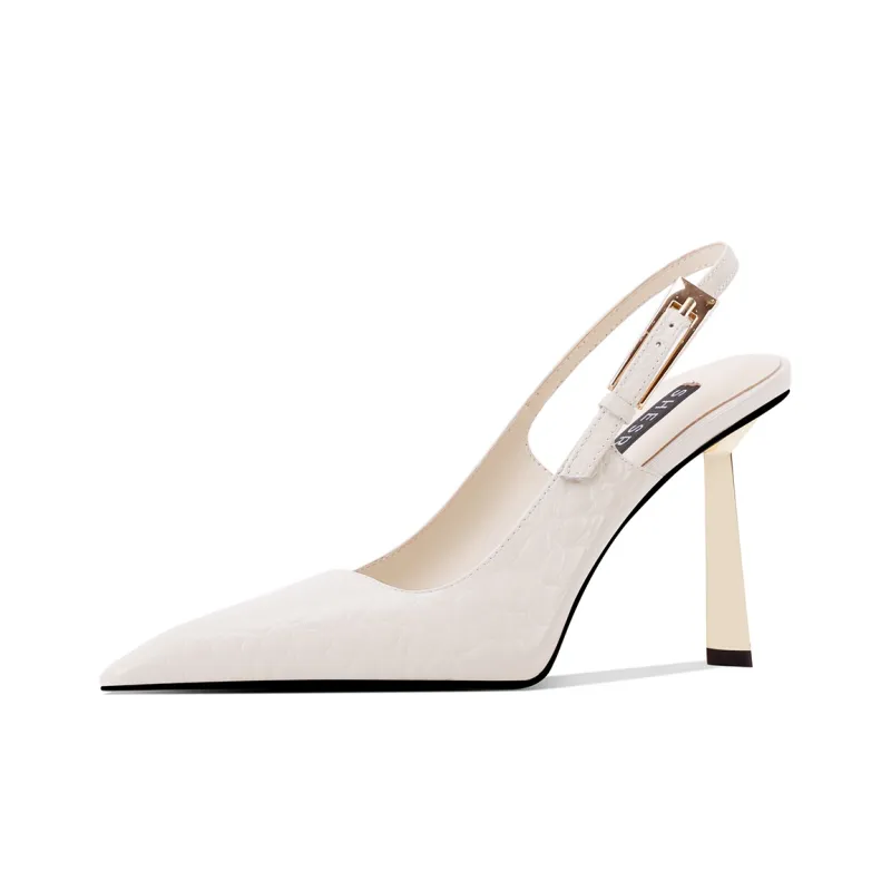 Shesrim High Heels Women's Pink/White-4