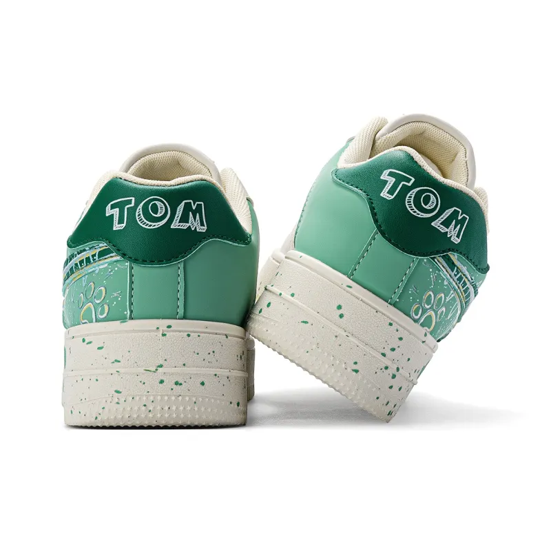TALKING TOM Coverage Breathable Low Top Skateboard Shoes Unisex-6