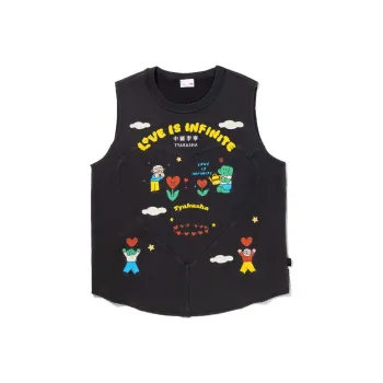 LiNing x TAKASHA,LIANMINGKUAN Sport Vests Women's Charcoal Black