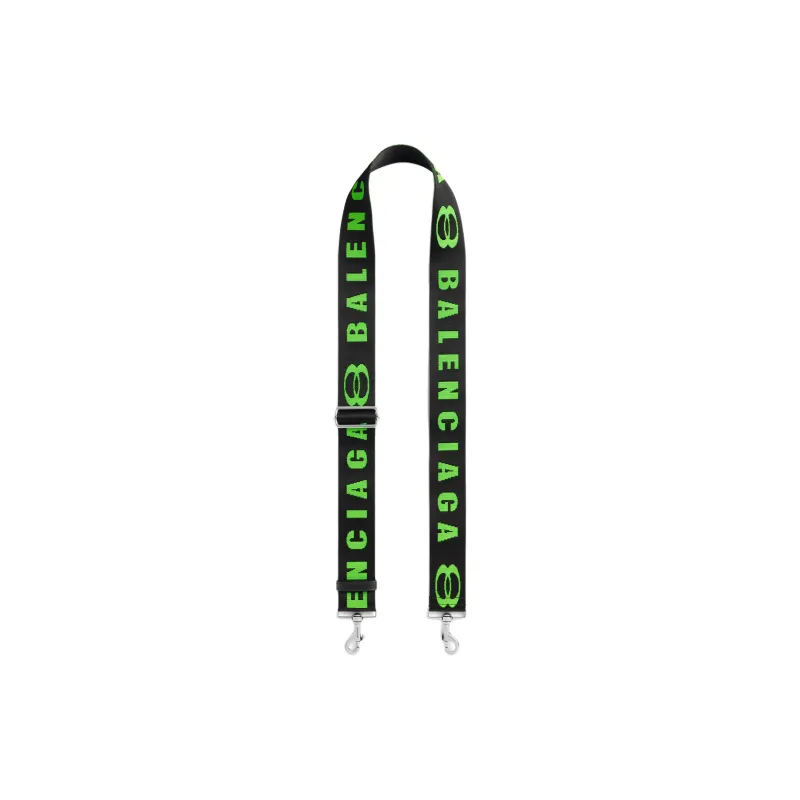 Balenciaga Polyamide Bag Strap Unisex Black-0
