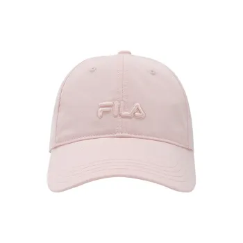 FILA ORIGINALE Cotton Baseball Caps Unisex Rose Light Pink