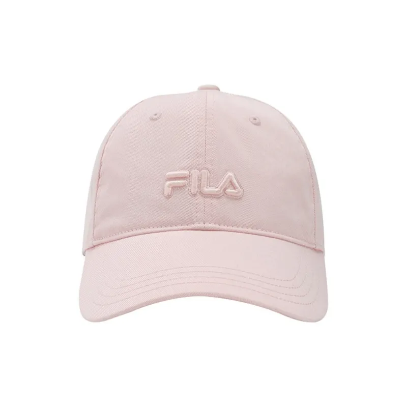 FILA ORIGINALE Cotton Baseball Caps Unisex Rose Light Pink-0