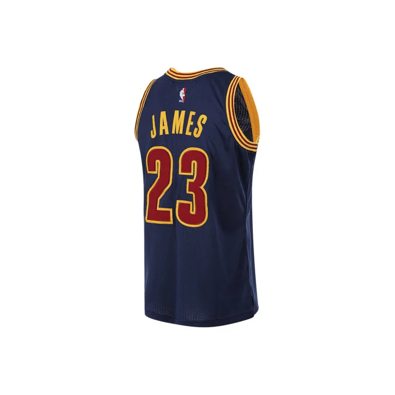 Mitchell & Ness Basketball Jerseys Unisex Navy Blue-5