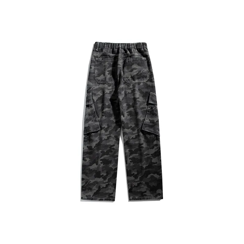 Lulifama Jeans Unisex Camouflage-1