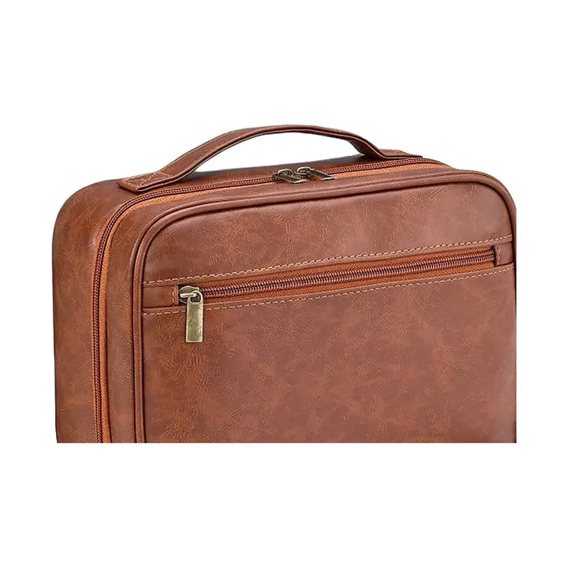 LETOO PU Toiletry Bag Regular Men's Multicolor-5