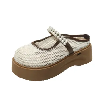 King Jinmai Slip Resistant Closed Toe Slippers Women's