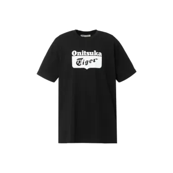 Onitsuka Tiger T Shirt Unisex Black