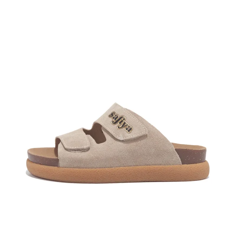 Safiya PU Polyurethane Abrasion Resistant Slide Slippers Women's-5
