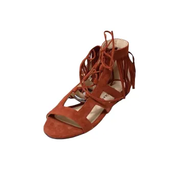 LONGCHAMP Roman Sandals Women's Brown