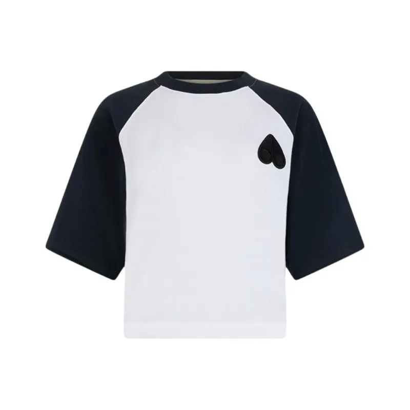 Moose Knuckles SS25 Raglan Sleeve T Shirt Women's-0