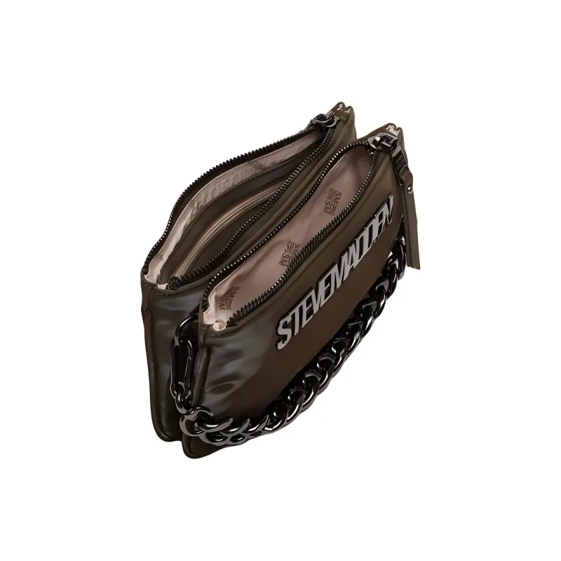 STEVE MADDEN Synthetic Material Crossbody Bag Women's Olive-2