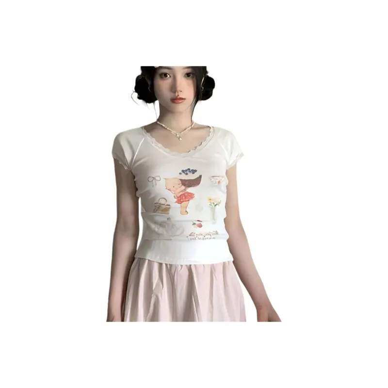 GOSO Raglan Sleeve T Shirt Women's-0