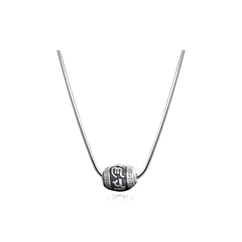 PUENTE 999 Fine Silver Collarbone Chain Men's