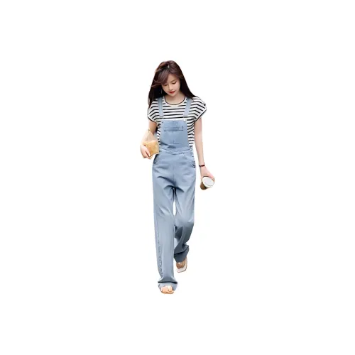 Mo Han Yi Mei Jumpsuit Women's Light Blue