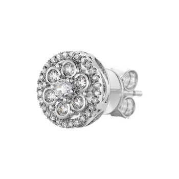 ICEGIANT 925 Sterling Silver Stud Earrings Unisex