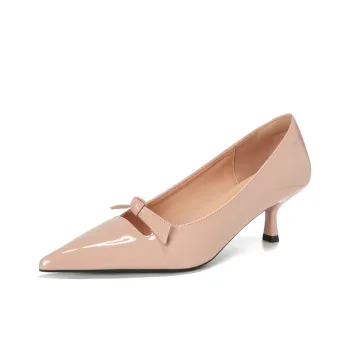 QITUMAUL Slim Heel High Heels Women's