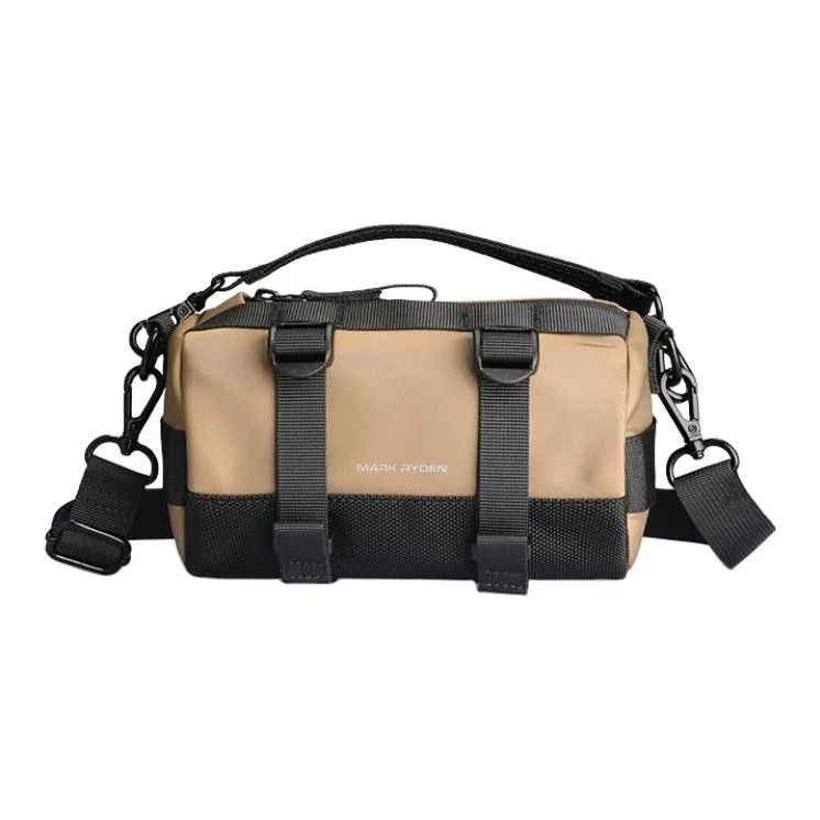 MARK RYDEN Oxford Crossbody Bag, Shoulder Bag Medium Size Unisex Elegant Black/Trendy Gray/Khaki Orange-12