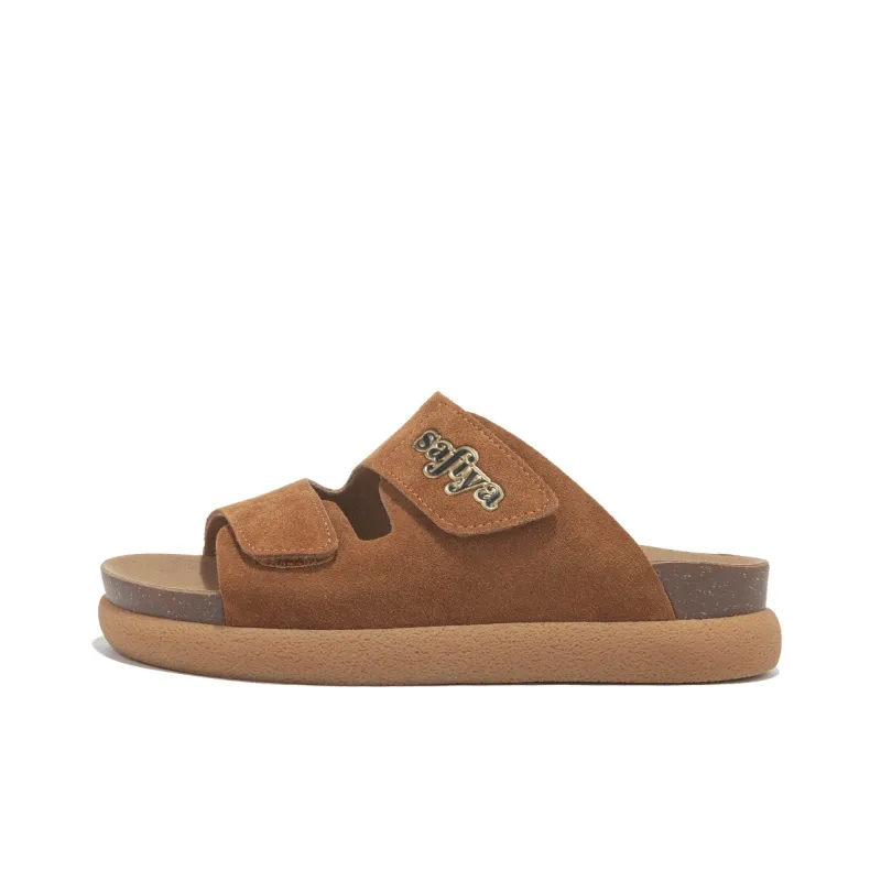 Safiya PU Polyurethane Abrasion Resistant Slide Slippers Women's-10