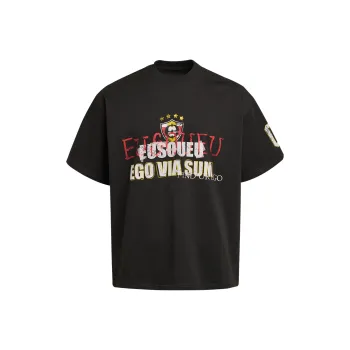 Eusoueu T Shirts Unisex Black