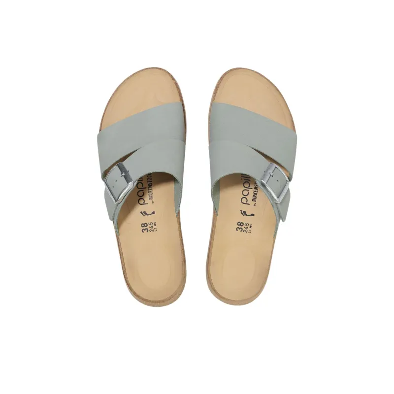 Birkenstock Almina EVA Abrasion Resistant Slide Slippers Women's Sage Green-3