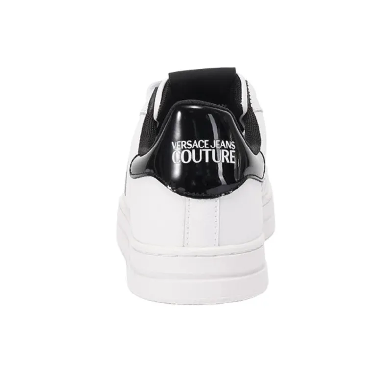 VERSACE JEANS COUTURE Court 88 Low Top Skateboard Shoes Men's White-4