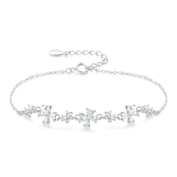 Lao Feng Xiang S925 Silver Bracelets Women's