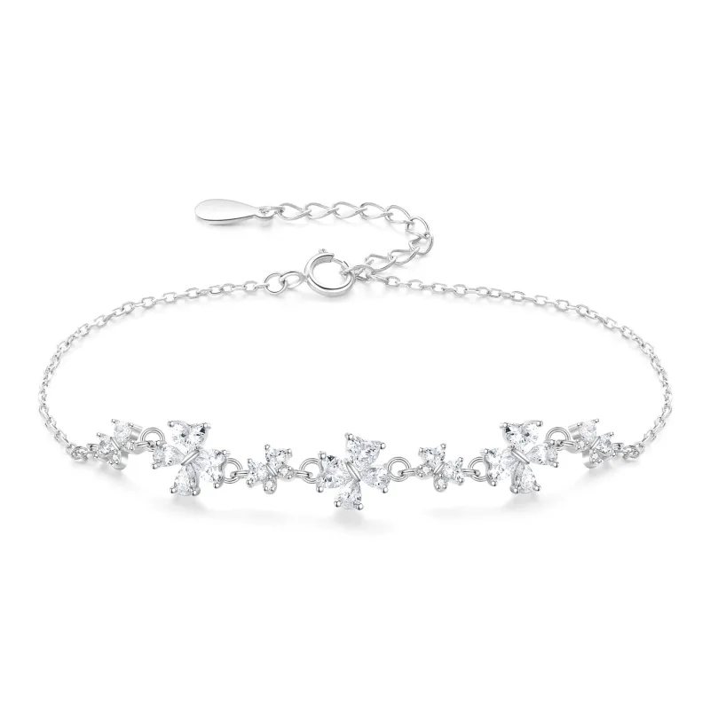 Lao Feng Xiang S925 Silver Bracelets Women's-0