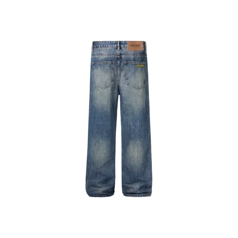 Jeep Fashion Sports Collection Jeans Unisex Blue-1