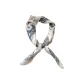 Four Colors Floral Blue White