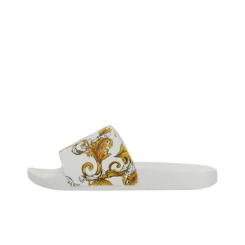 VERSACE JEANS COUTURE Slide Slippers Women's White