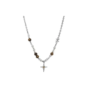 ALIEN BANG Titanium Steel Necklaces Men's