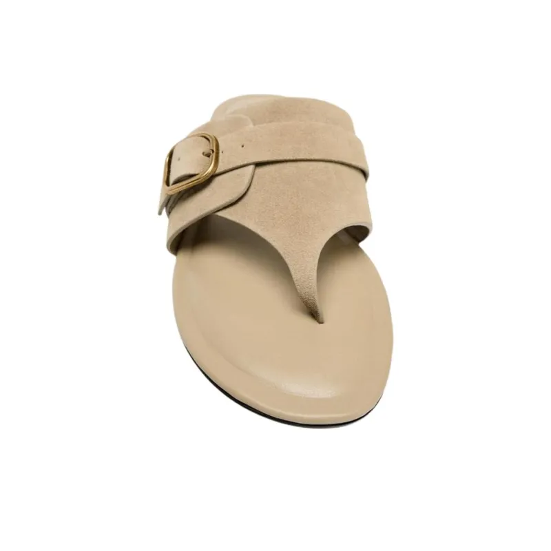 ZARA Abrasion Resistant Flip Flops Women's Sandy Brown-3