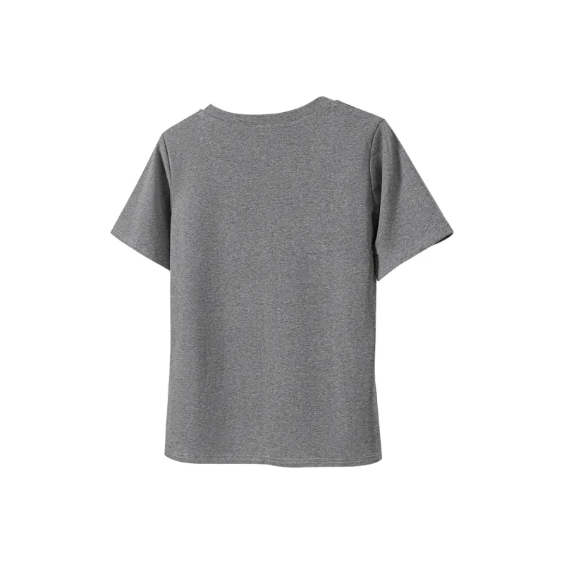 TOUCH T Shirts Women's Carbon Gray-1