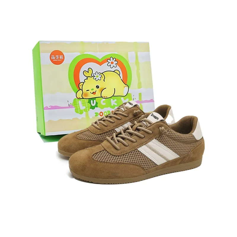Budding Bear Slip Resistant, Abrasion Resistant, Breathable, Height Increasing Low Top Skateboard Shoes Men's-5