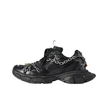 Balenciaga 3XL Low Top Chunky Sneakers Men's Black