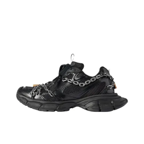 Balenciaga 3XL Low Top Chunky Sneakers Men's Black