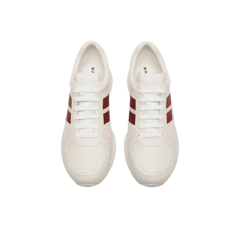 BALLY Golf Capsule Low Top Casual Shoes Men's White-4