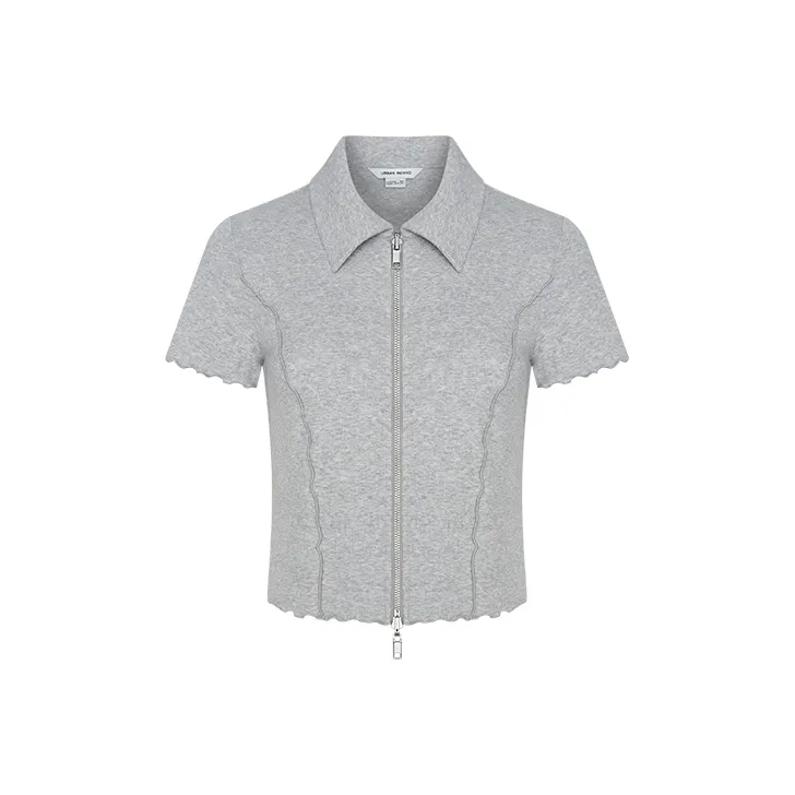 URBAN REVIVO Shirts Women's Heather Gray-0