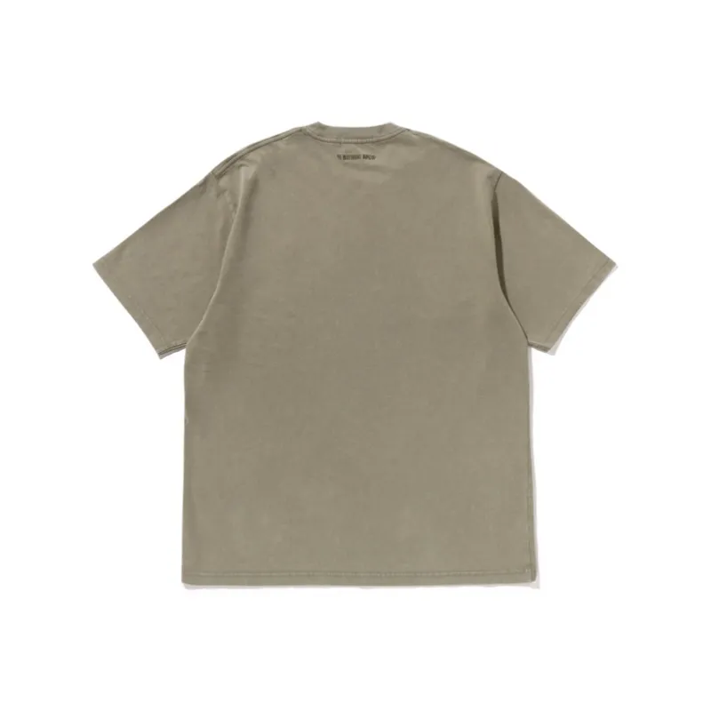 Bape Garment Dye One Point Relaxed Fit Tee-5