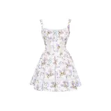 White Floral Print (A-C Regular Cups)