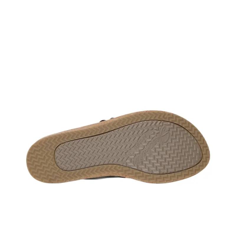 Skechers ARCH FIT BEVERLEE Flip Flops Women's Black-4
