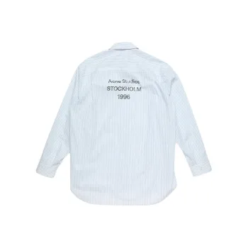 Acne Studios Summer Selected Collection Shirts Unisex Light Blue