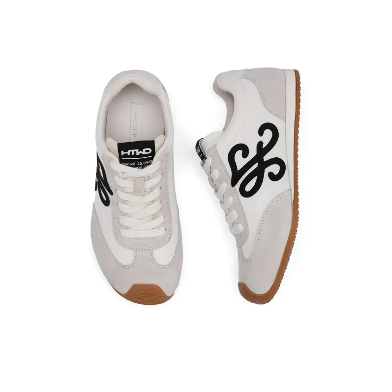Hotwind Thin Sole German Army Trainers Abrasion Resistant Slip Resistant Low Top Casual Shoes Women's-7