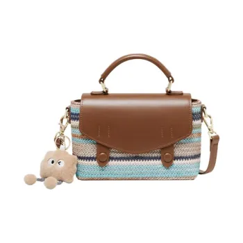 15 MINS Synthetic Leather One Shoulder Handbag Women's Multicolor
