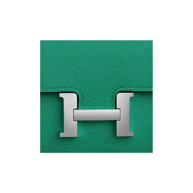 HERMES Constance Slim Epsom Leather Wallet Fanny Pack Women's O6 Vert Jade Jasper-2