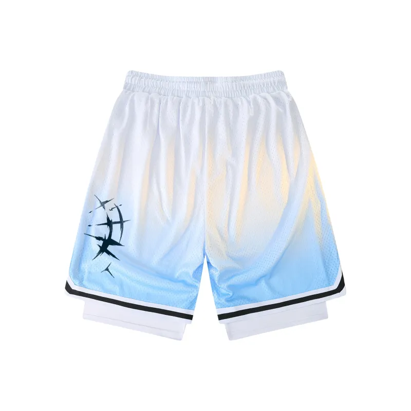 Yiwen Basketball Shorts Unisex-13