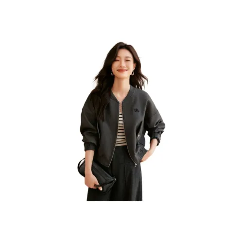 Mo Han Yi Mei Jackets & Coats Women's Black