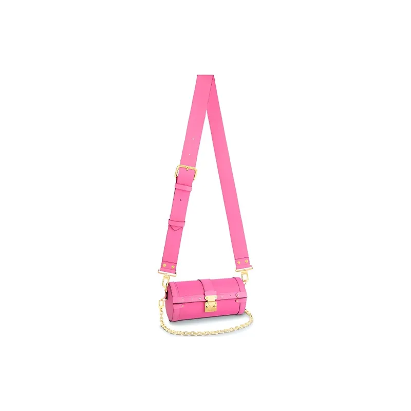 LOUIS VUITTON Papillon Trunk Epi Rose-0