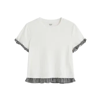 Inman T Shirts Women's Pearl White