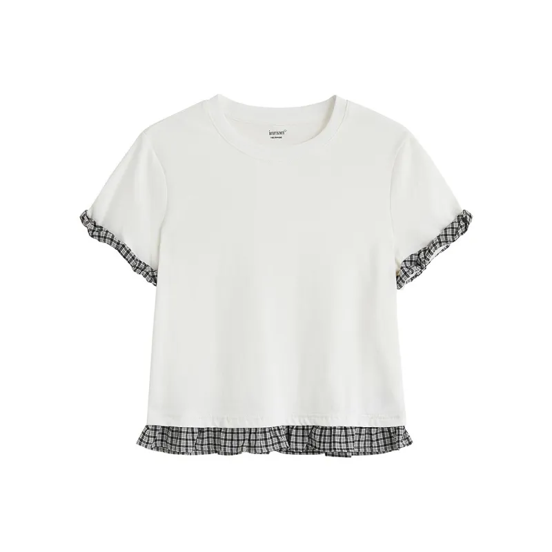 Inman T Shirts Women's Pearl White-0